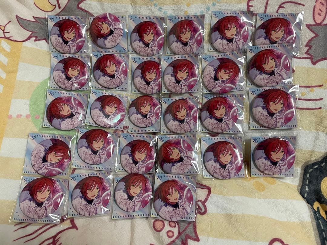 あんスタ 偶像夢幻祭 中国 追憶 缶バッジ 逆先夏目 B 28点