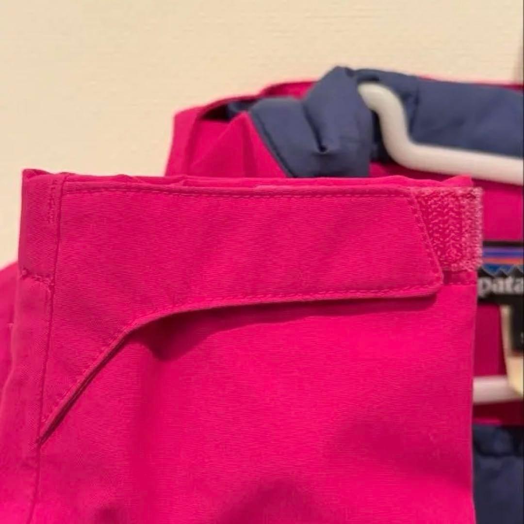 Patagonia キッズ用スキーウェア（上下セット）ピンク/ブルー