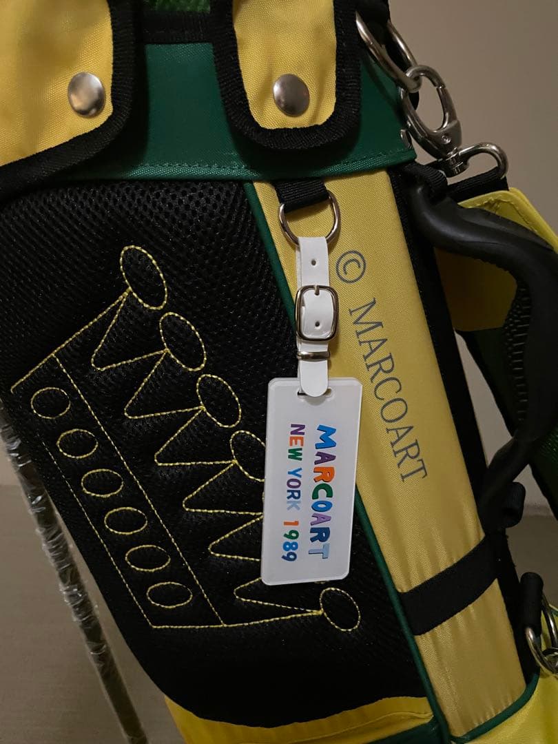 MARCOART New York 1989 キャディバッグ（黄色）