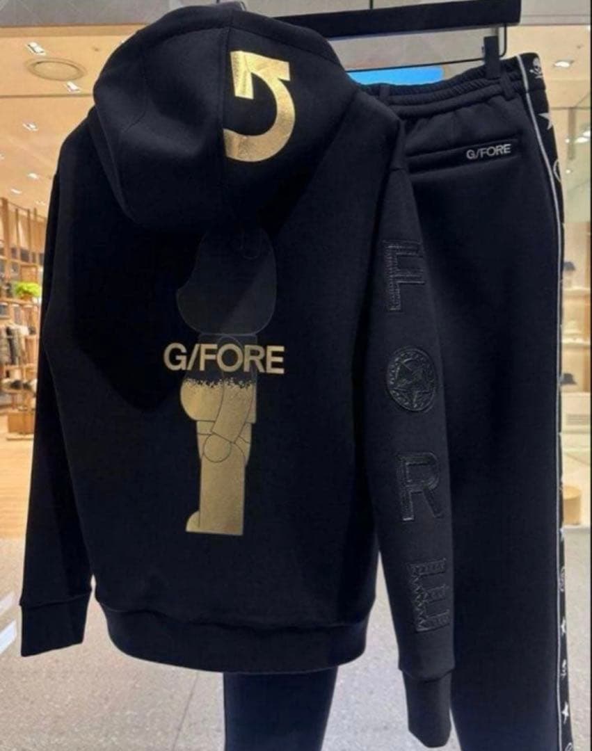 g/fore パーカー　ブラック S ジーフォア　即日発送