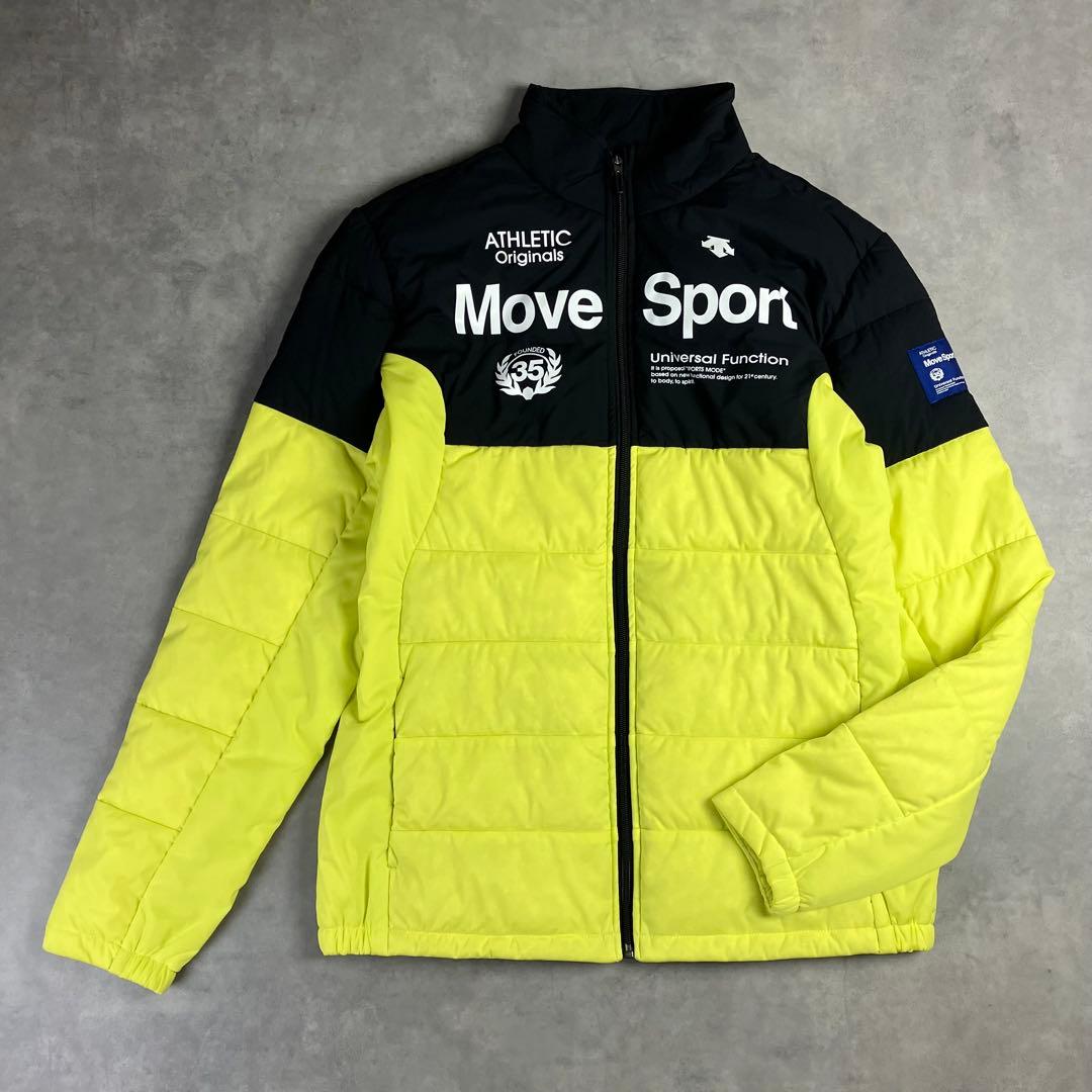 デサント DESCENTE GOLF ブルゾンコート ダウンジャケット ライム