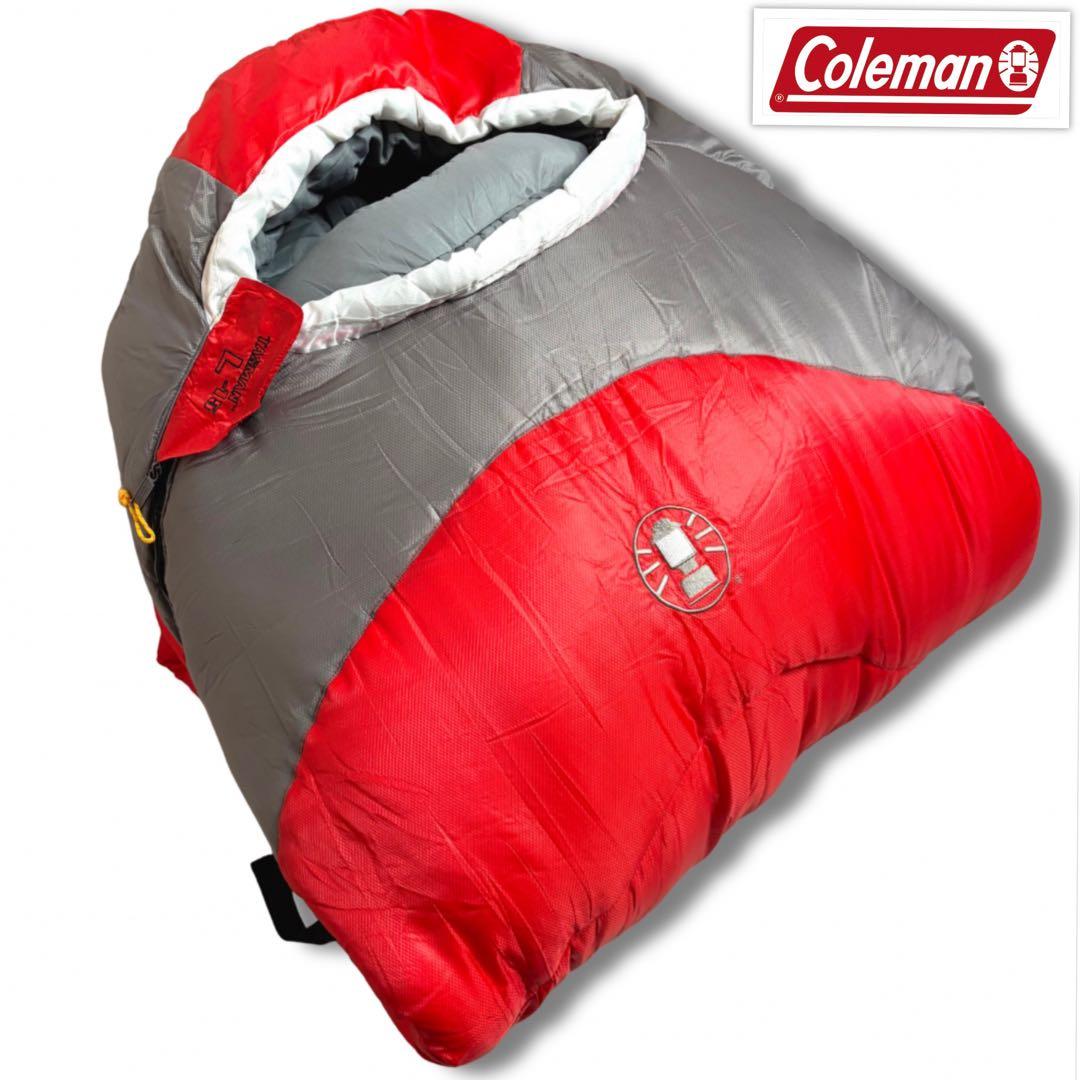 美品✨コールマン 寝袋 タフマンキャンピングマミー L-15