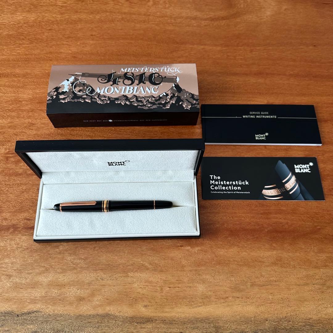稀少　全新　モンブラン　マイスターシュテック 万年筆　90周年　記念　145 F