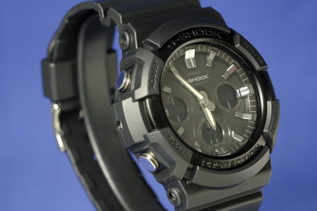 【綺麗】G-SHOCK GAW-100B 電波ソーラー／ビッグケース (235)