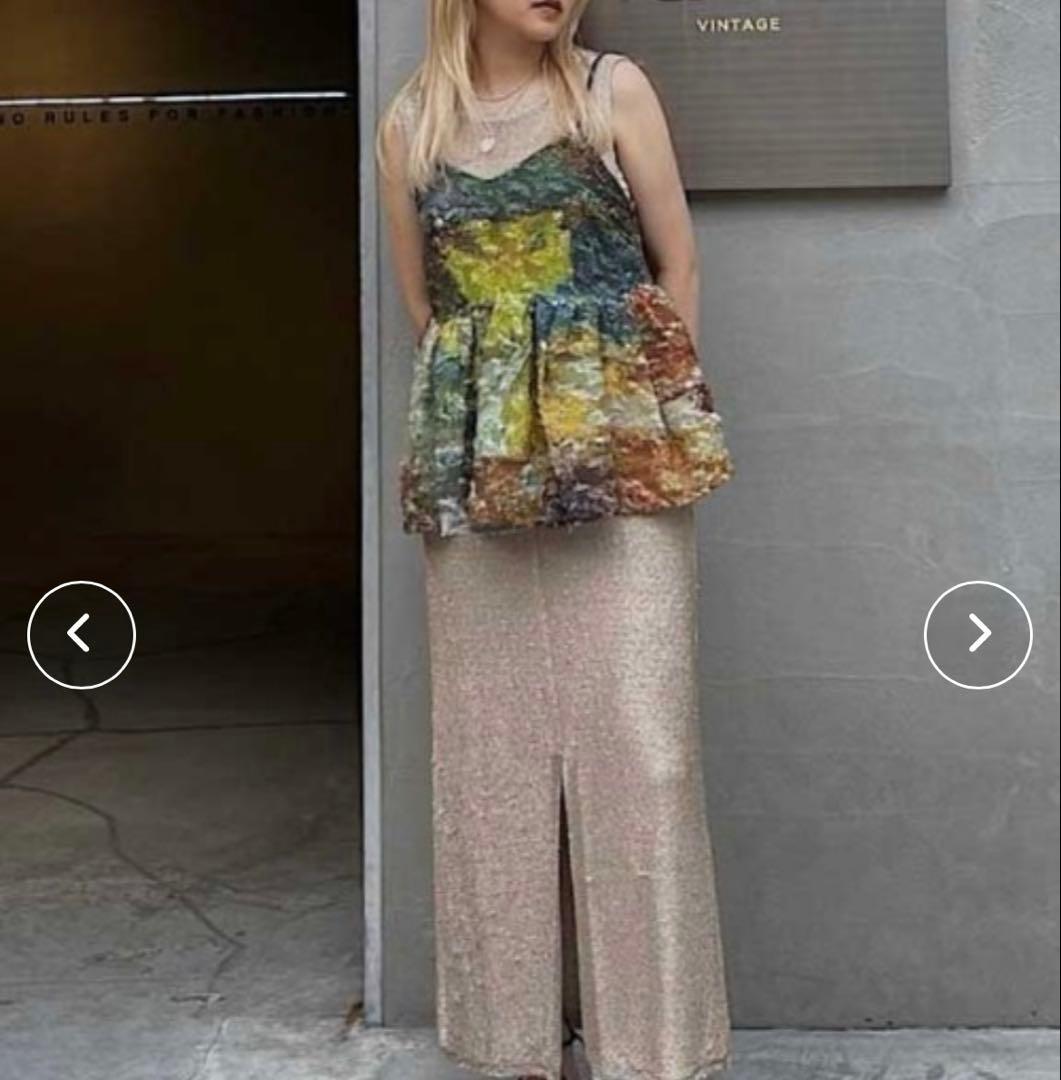 AMERI新品MEDI RACHEL FLUFFY ART CAMISOLE