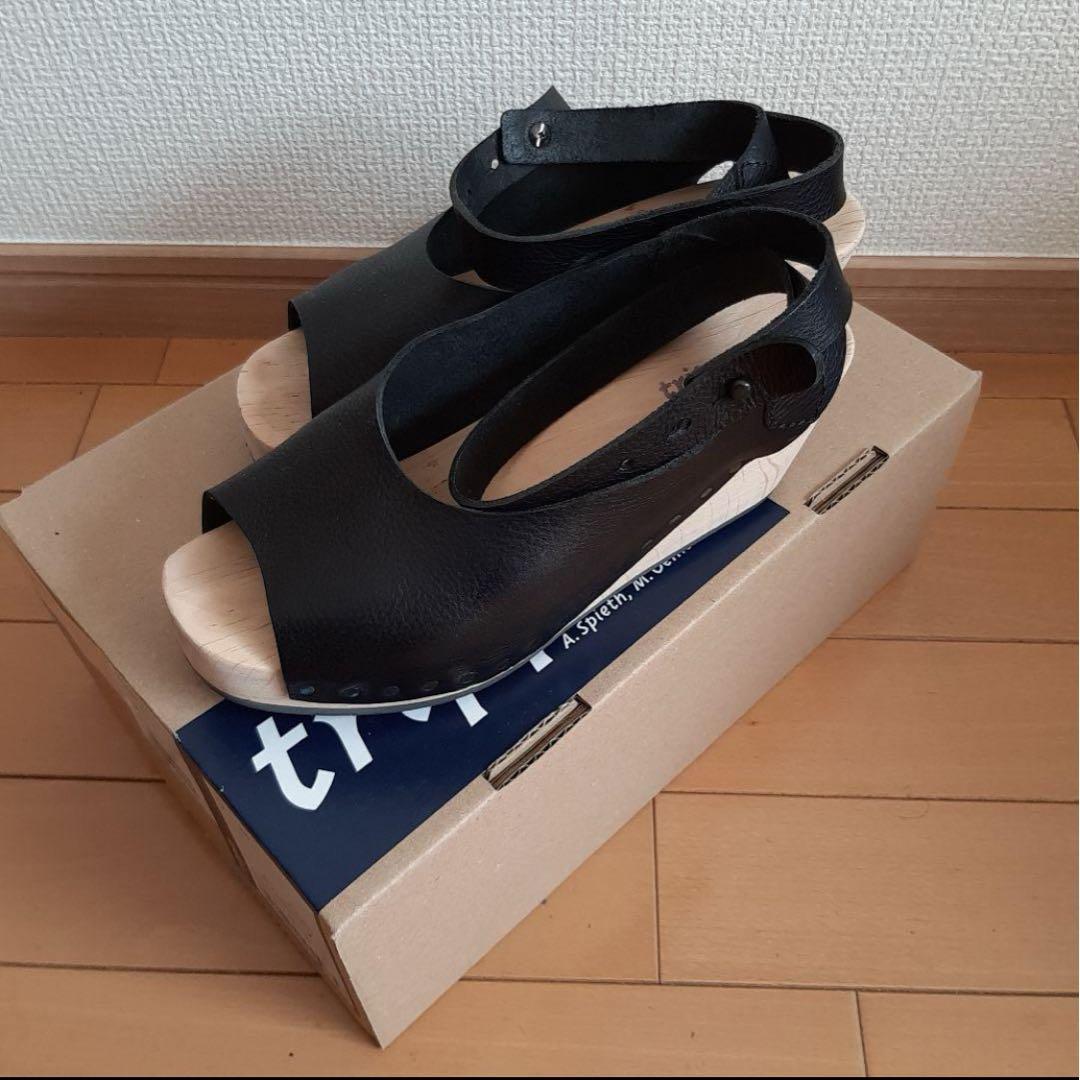 トリッペン　サンダル　オリノコ(ブラック) 36 trippen