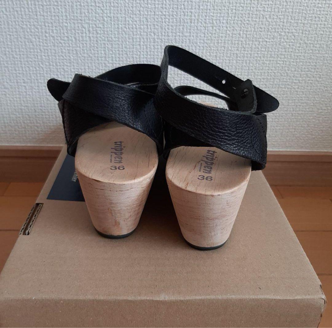 トリッペン　サンダル　オリノコ(ブラック) 36 trippen