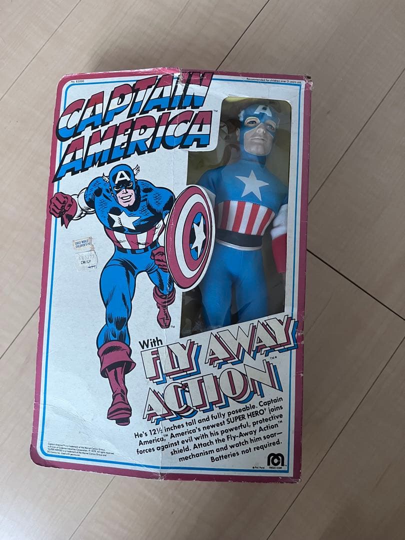 MEGO キャプテン・アメリカ 12インチ アクションフィギュア 開封