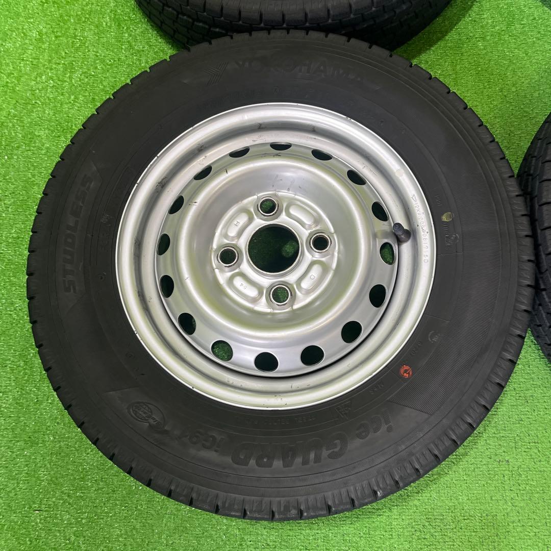 ダイハツ純正バリ山スタッドレスセット2本分 1687-① 送料込み