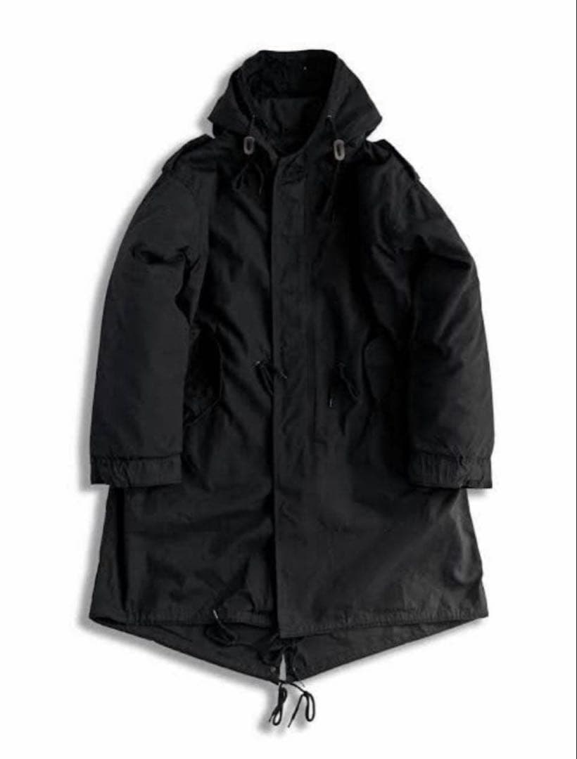 Houston 米軍M51型パーカ　モッズコート　ブラック