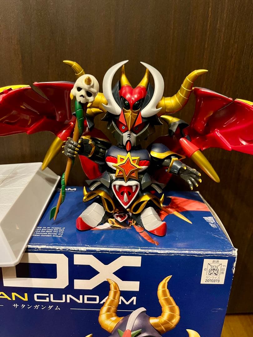 ほぼ未使用 SDX サタンガンダム ブラックドラゴン SDガンダム外伝 バンダイ