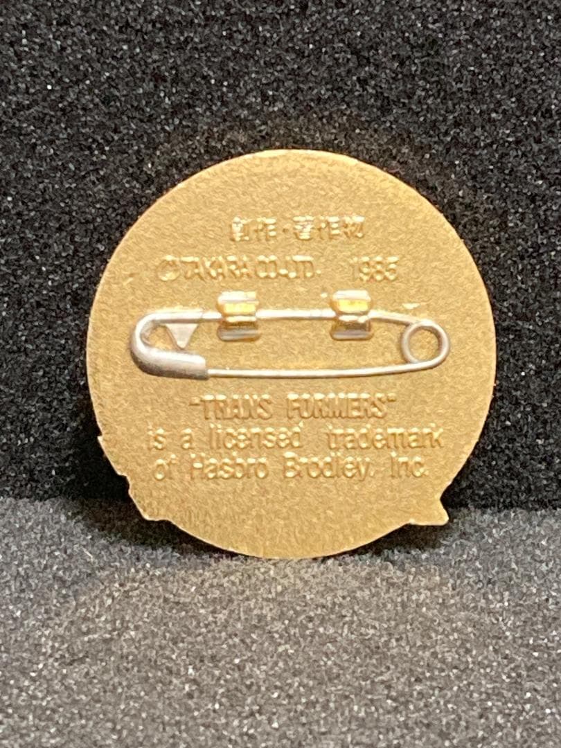 【コンパクト送料無料・匿名配送】トランスフォーマー G1　バッチ　T.Fバッチ