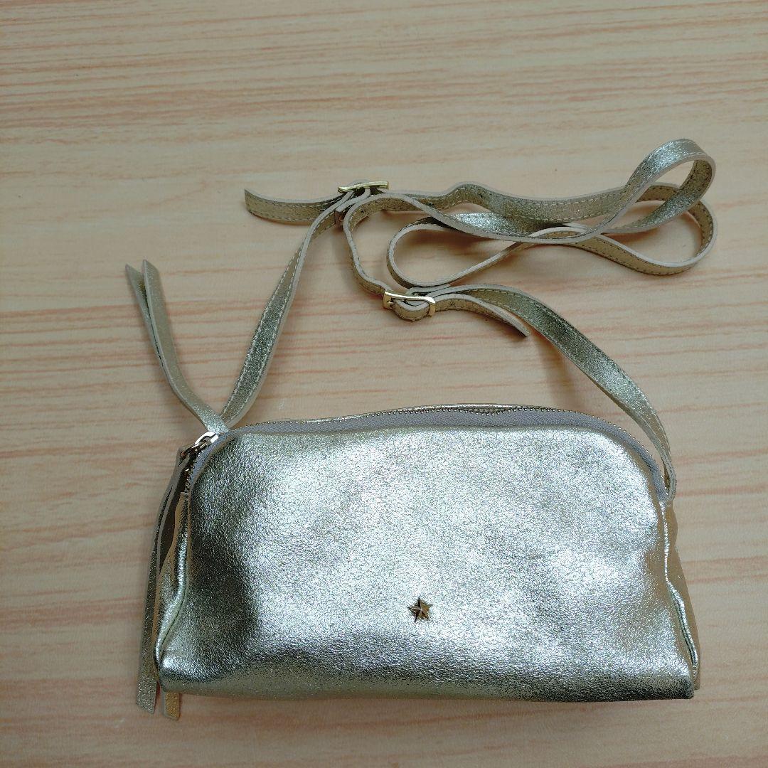 Scrap Book　スクラップブック　スタースタッズショルダーバッグ　ゴールド