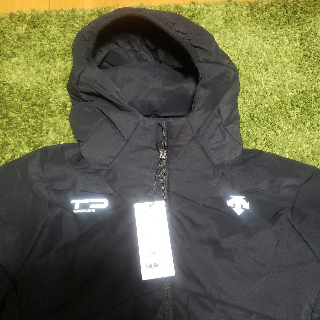 TEAM DESCENTE フード付きジャケット ブラック