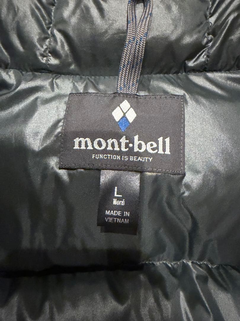 モンベル　アルパインダウンパーカ　ブラック　Lサイズ