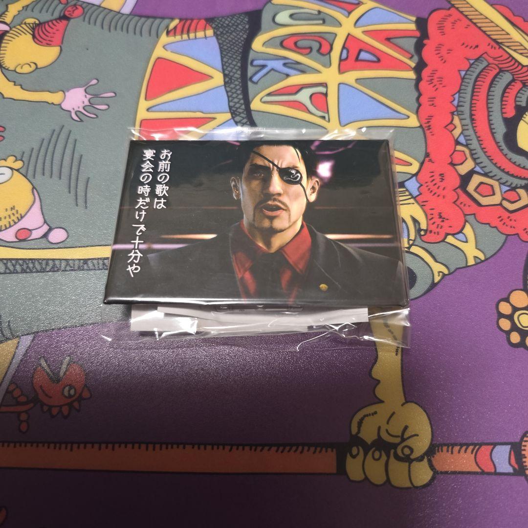 龍が如く 真島コレクション セリフ付きスタンド缶バッジ