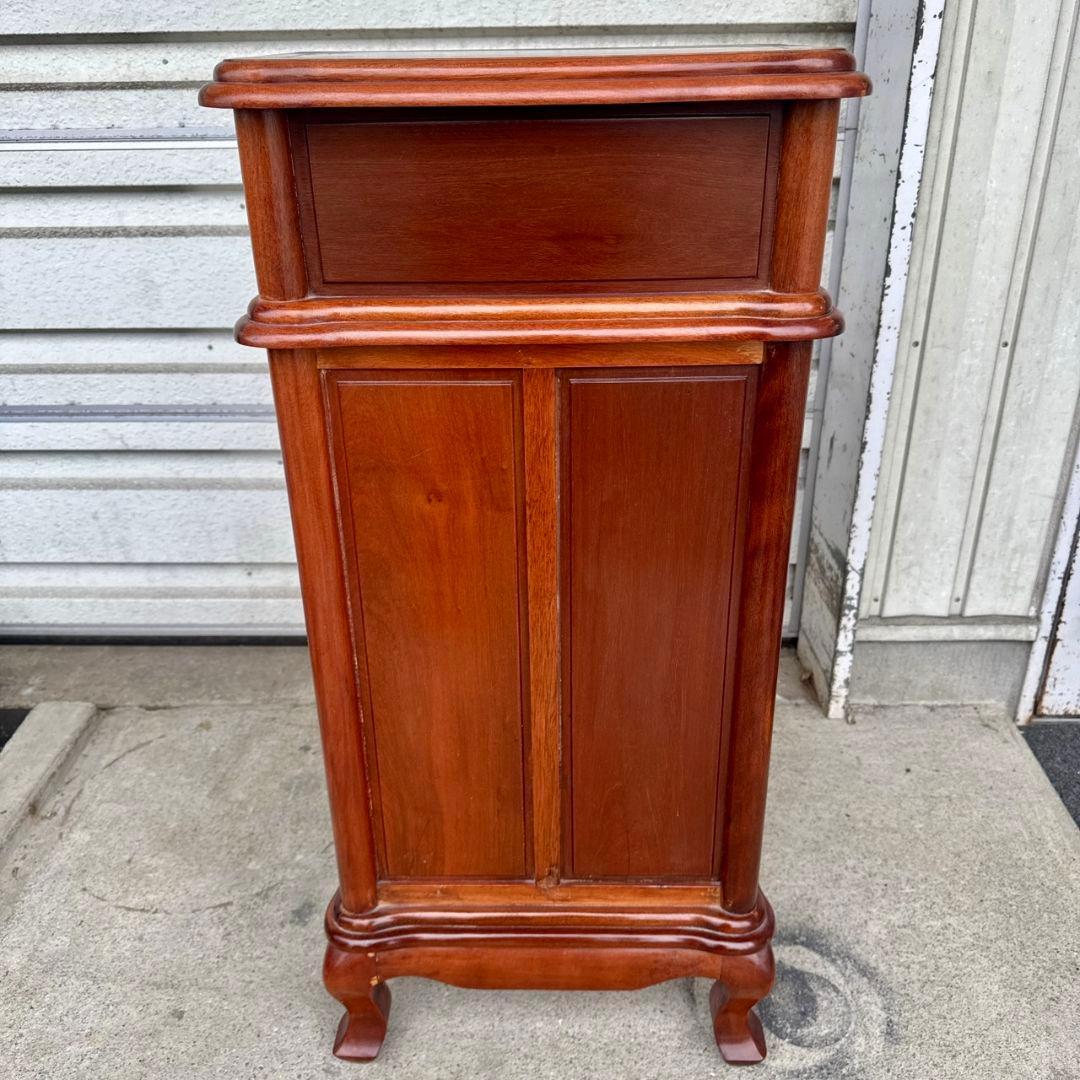 アンティーク家具 キャビネット レトロ 収納 花柄 花模様 チェスト