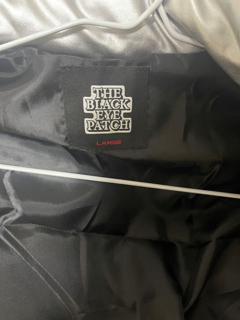 BLACK EYE PATCH シルバー ベスト Lサイズ