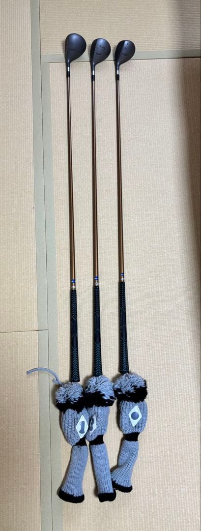 ゴルフクラブ3本