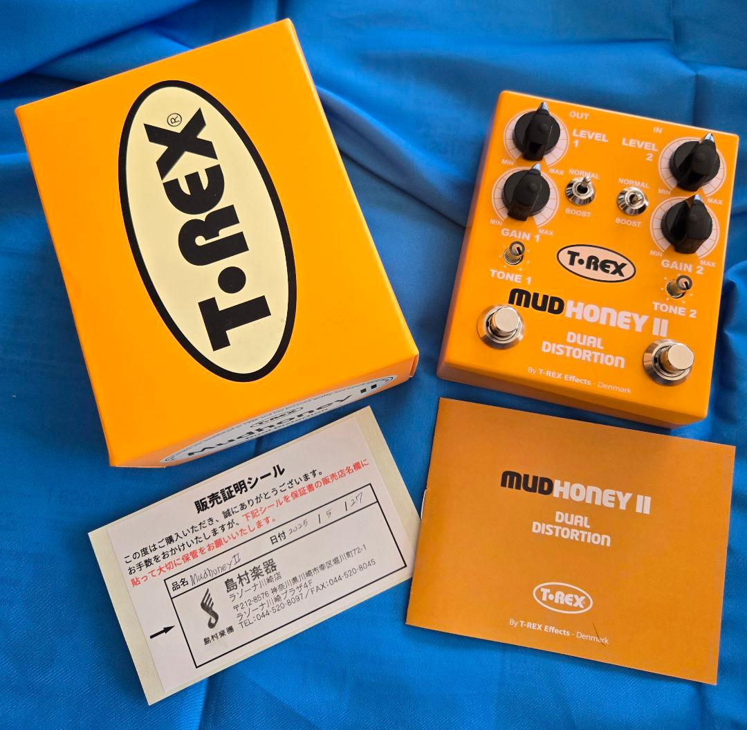 《値下》超美品 T-REX MUD HONEY II デュアルディストーション