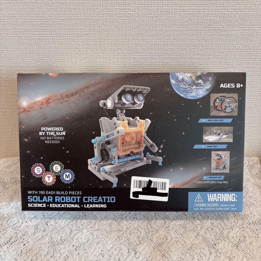 プログラミング おもちゃ 13-in-1 ソーラーロボットキット 組み立て式