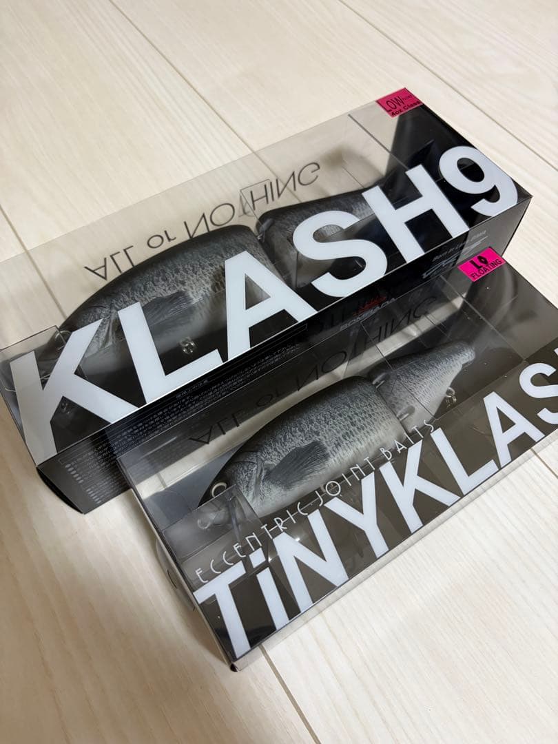 DRT KLASH9 & TINY KLASH オリカラ　モノクロ