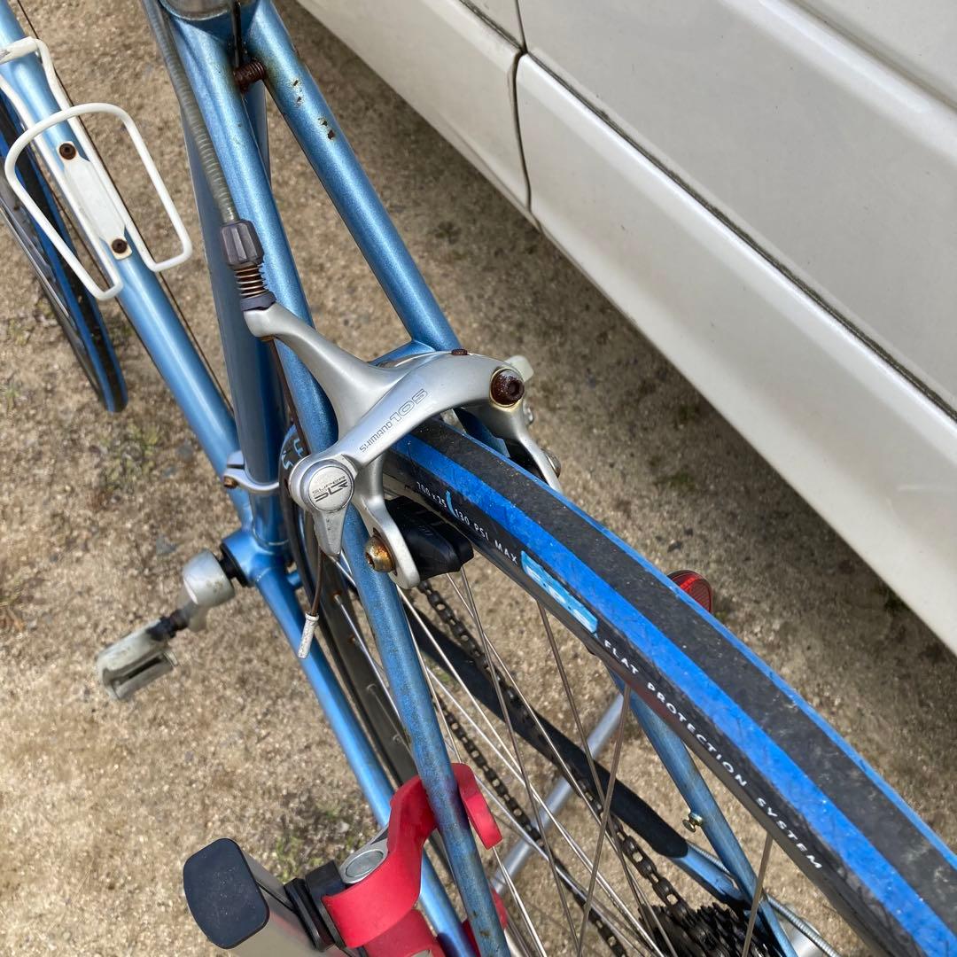 希少！バイシクルネコモトオリジナル　タンゲNO.2クロモリフレーム　東広島引取