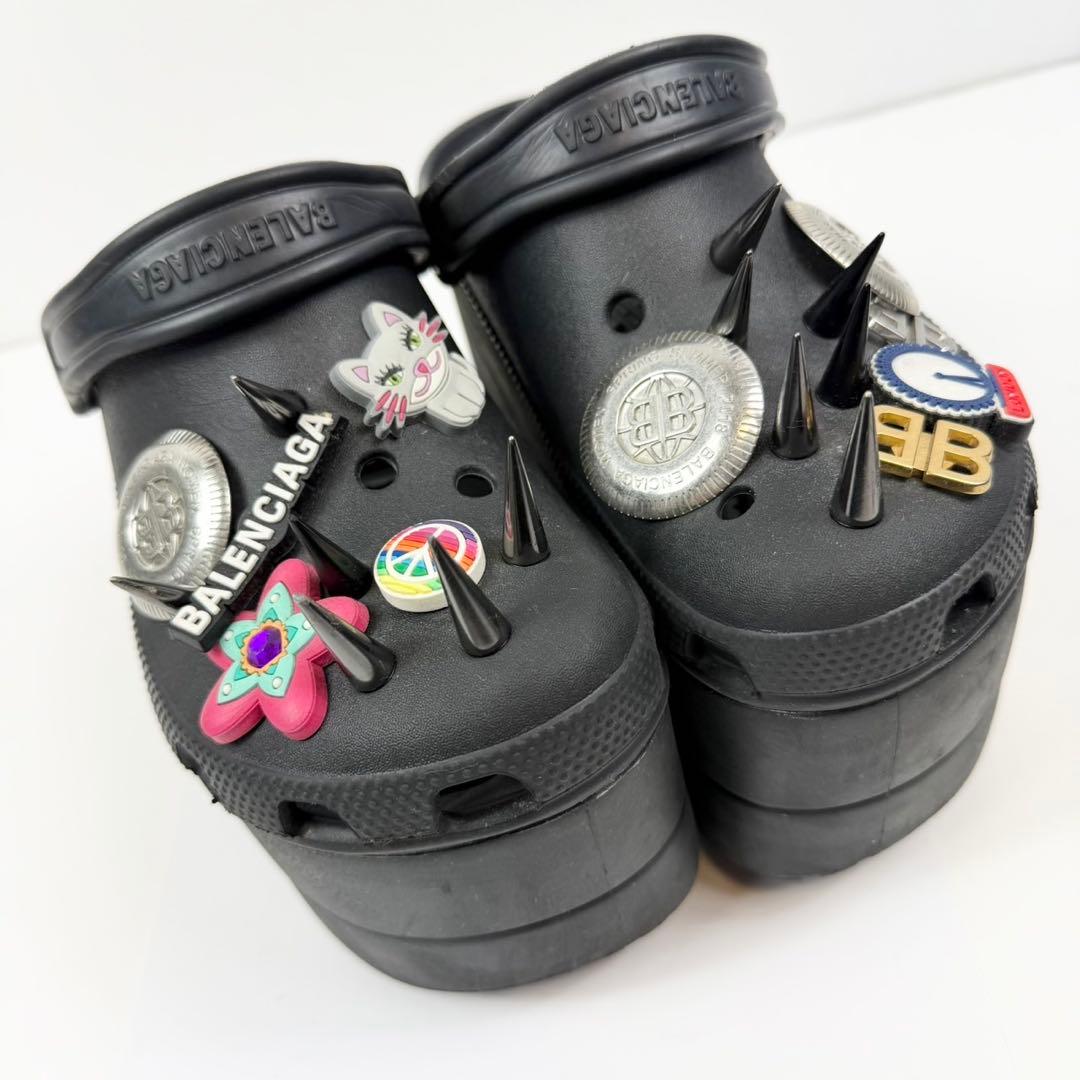 BALENCIAGA crocs クロックス 厚底サンダル バレンシアガ