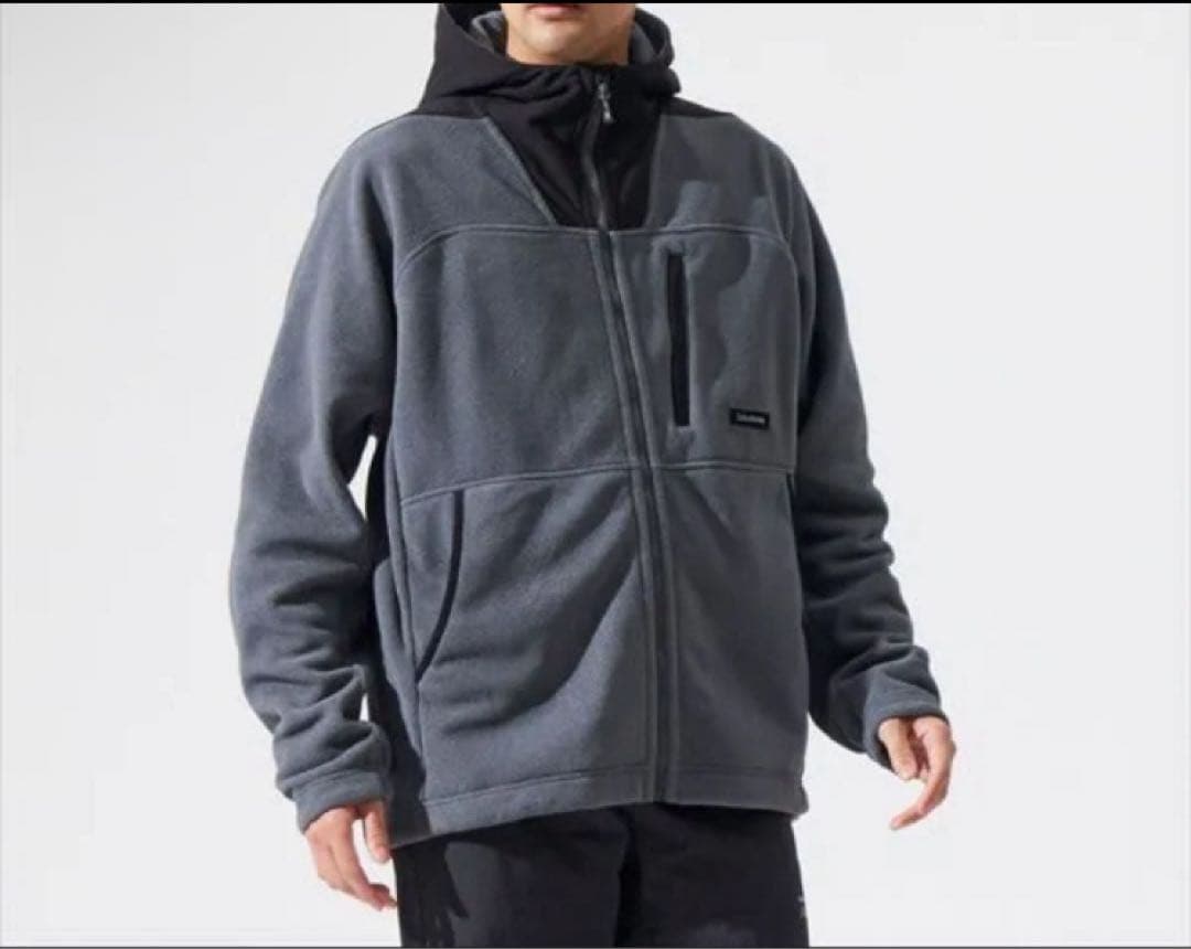 【新品未使用】ダイワ フリースDJ-5924 ポーラテック ガンメタル　Lサイズ