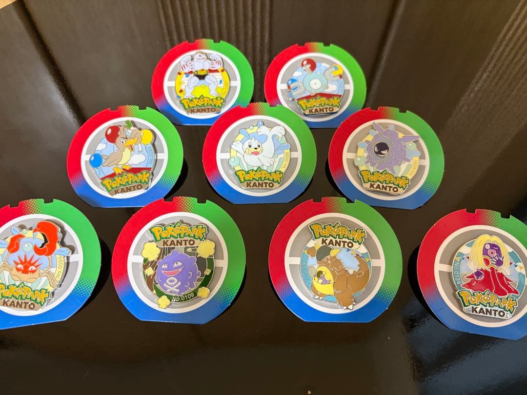 ポケパークカントー ピンズ ピンバッジ 9点 まとめ売り