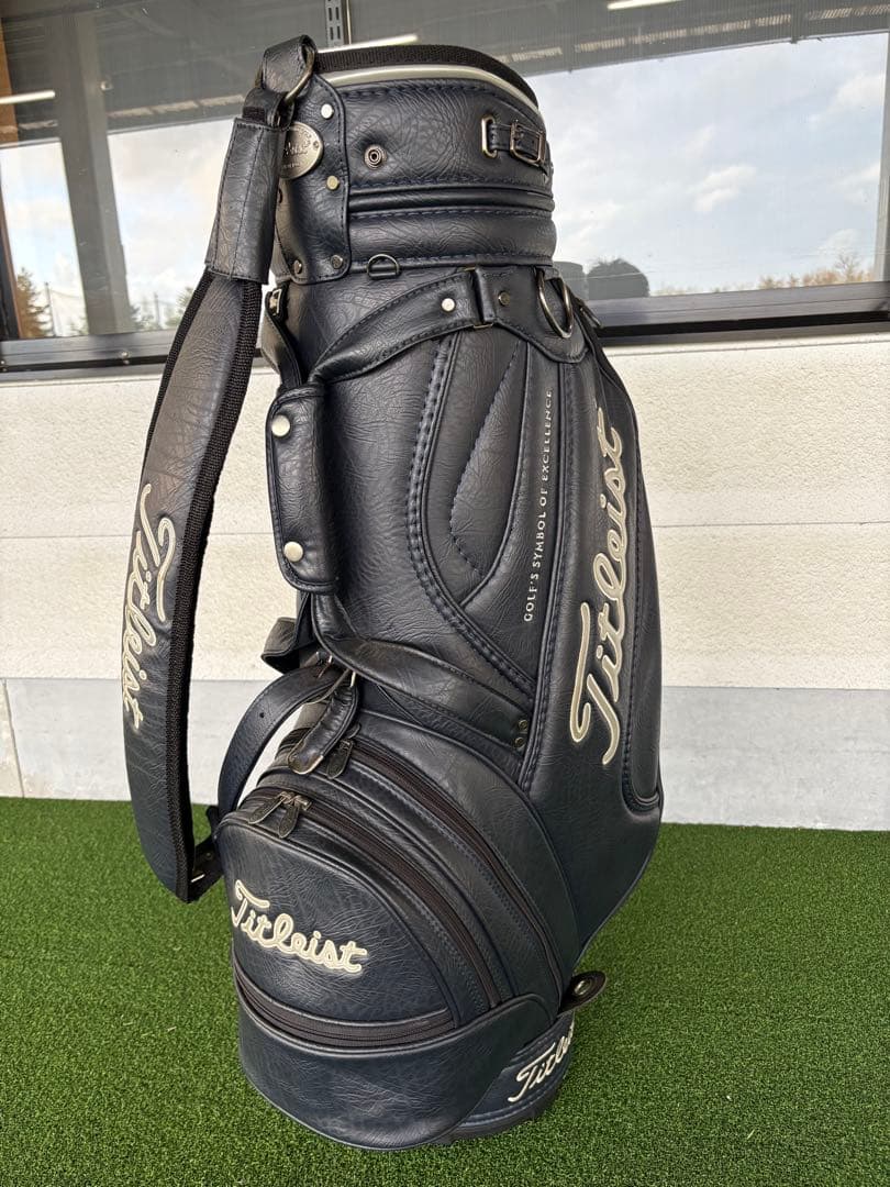 Titleist キャディバッグ　レトロ美品