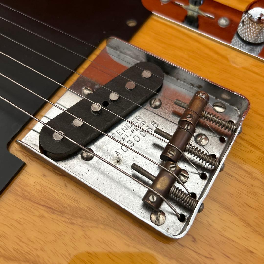 日本製 Fender 52テレキャスター マイナスビス G&Gツイードケース付