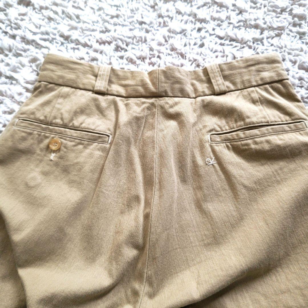 45R おこめチノのシャルロット　ワイドパンツ　ベージュ　サイズ1