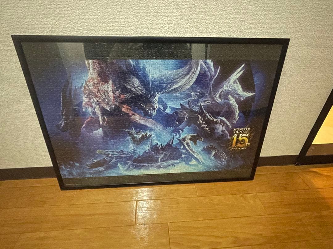 モンスターハンター 15周年記念 ジグソーパズル 1000P 完成品