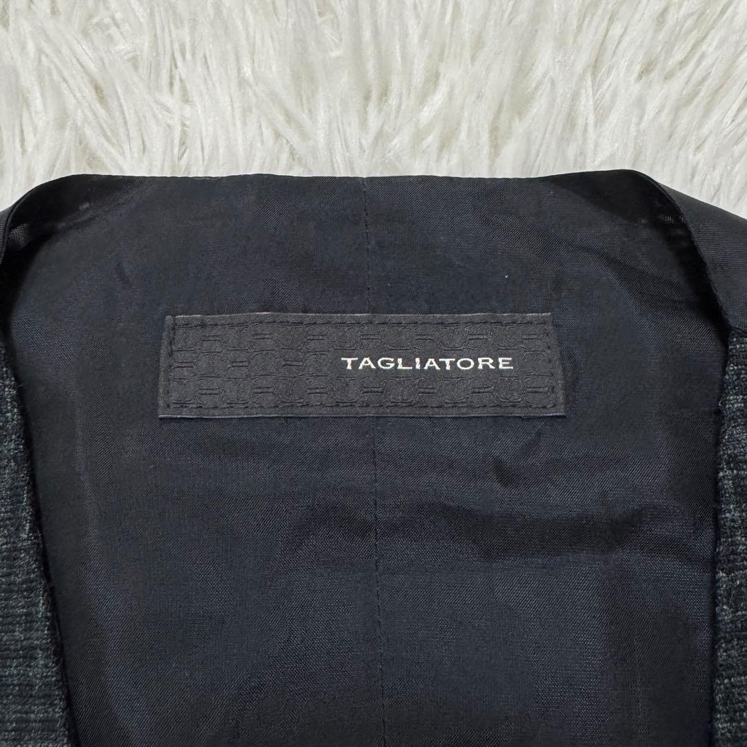 新品未使用✨ タリアトーレ ジレ ベスト チェック 48 BRIAN/F