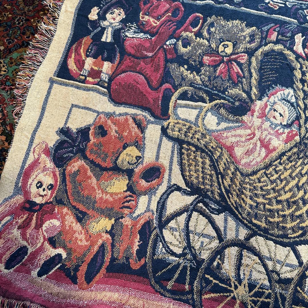 vintage ラグ カーペット ノスタルジック　ドールジョゼット　アンティーク