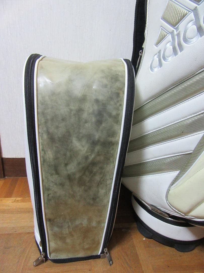 ★☆★アディダス★adidas★3点式★キャディ-バック★白★☆★