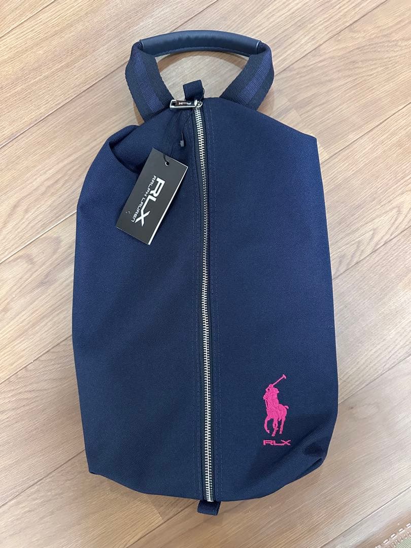 【RLX GOLF】シューズバッグ 新品タグ付き