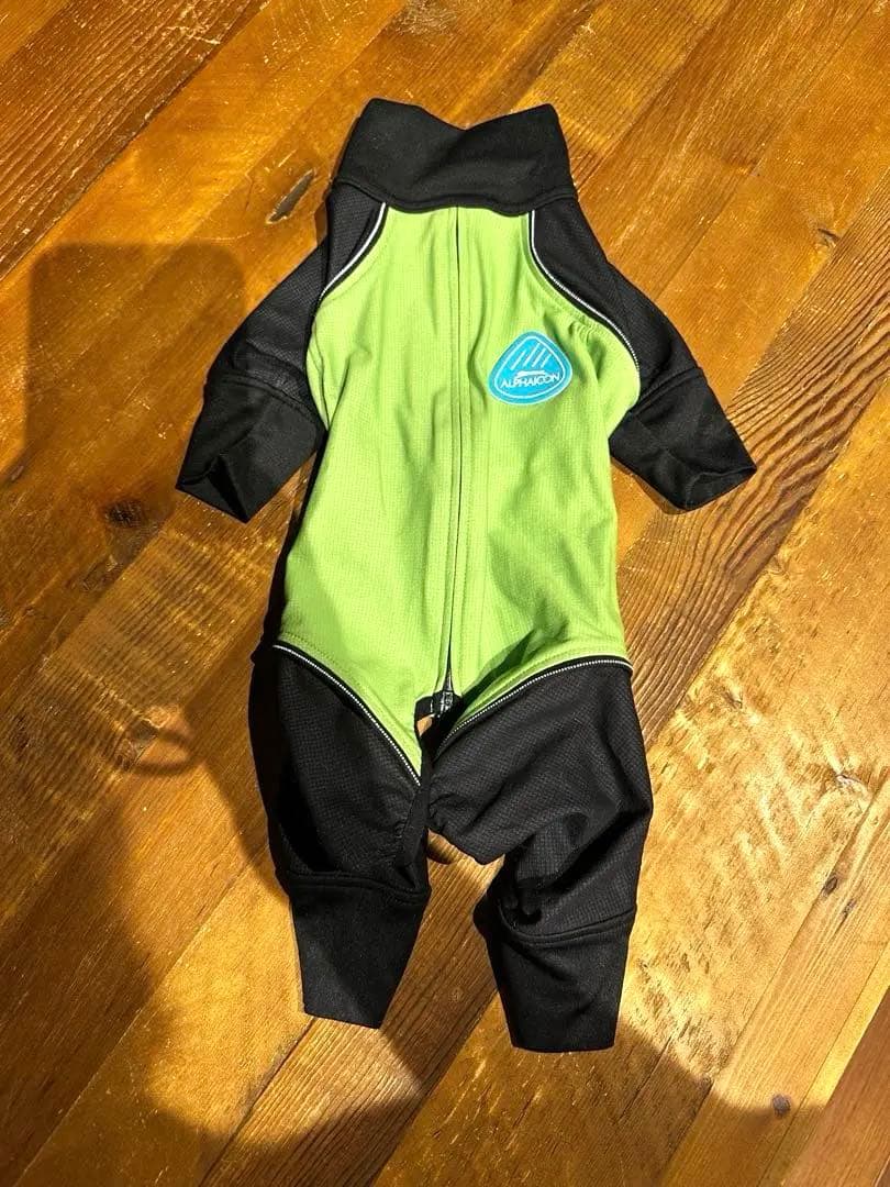 ALPHAICON レインドッグガード Mサイズ 緑/黒