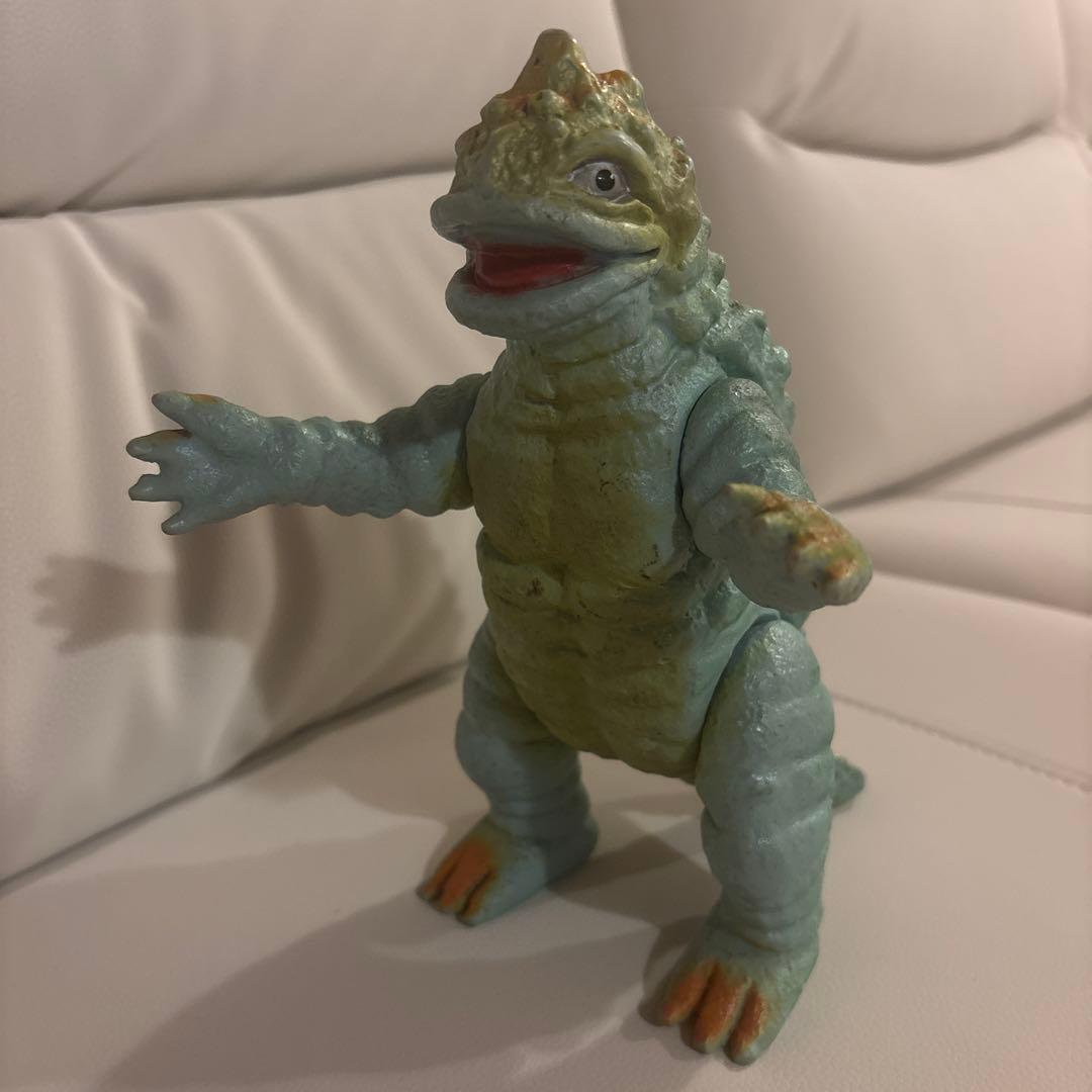 希少【当時物】カメーバ ソフビ ブルマァク 東宝 南海の大怪獣 大亀怪獣 特撮