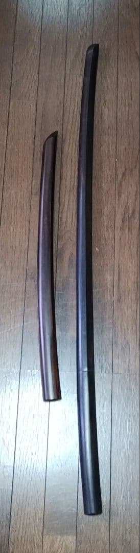 縞黒檀　黒檀　木刀　大刀　脇差　模造刀　アンティーク　骨董品　アニメ　コスプレ