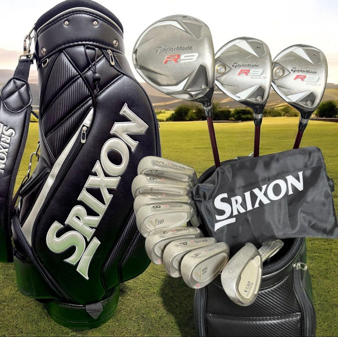 テーラーメイド スリクソン 初心者 メンズ ゴルフクラブセット フルセット 一式