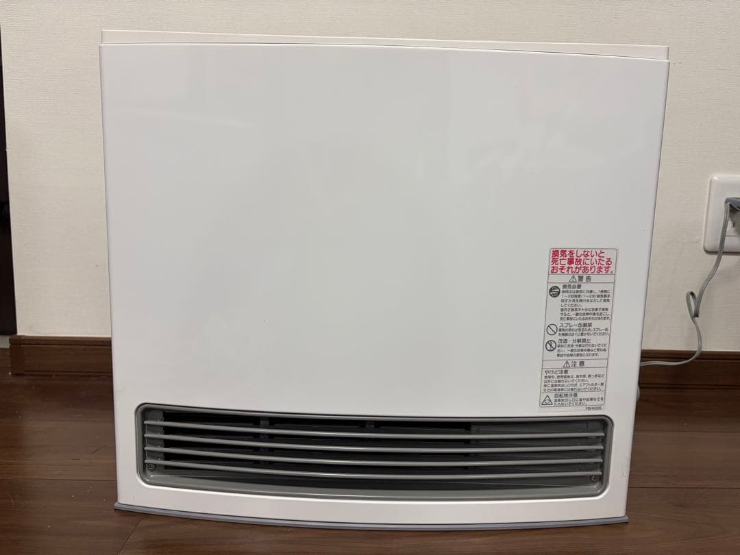 ノーリツ ヒーター ガスファンヒーター 20度設定