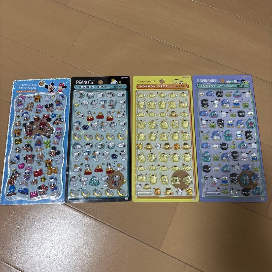 新品　ボンボンドロップシール　おはじきシール　うるちゅるポップシール　26種