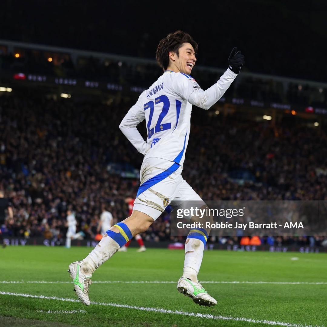 リーズ・ユナイテッド 24/25 ホーム ユニフォーム 田中碧 正規品 L