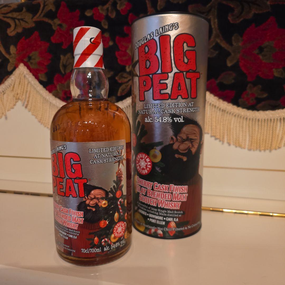 <終売>BIG PEAT限定版 2023クリスマス[ダグラスレイン]初のシェリー
