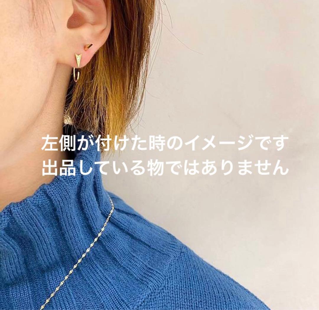 SJX★W ミニフープ　ピアス　6ZP5027