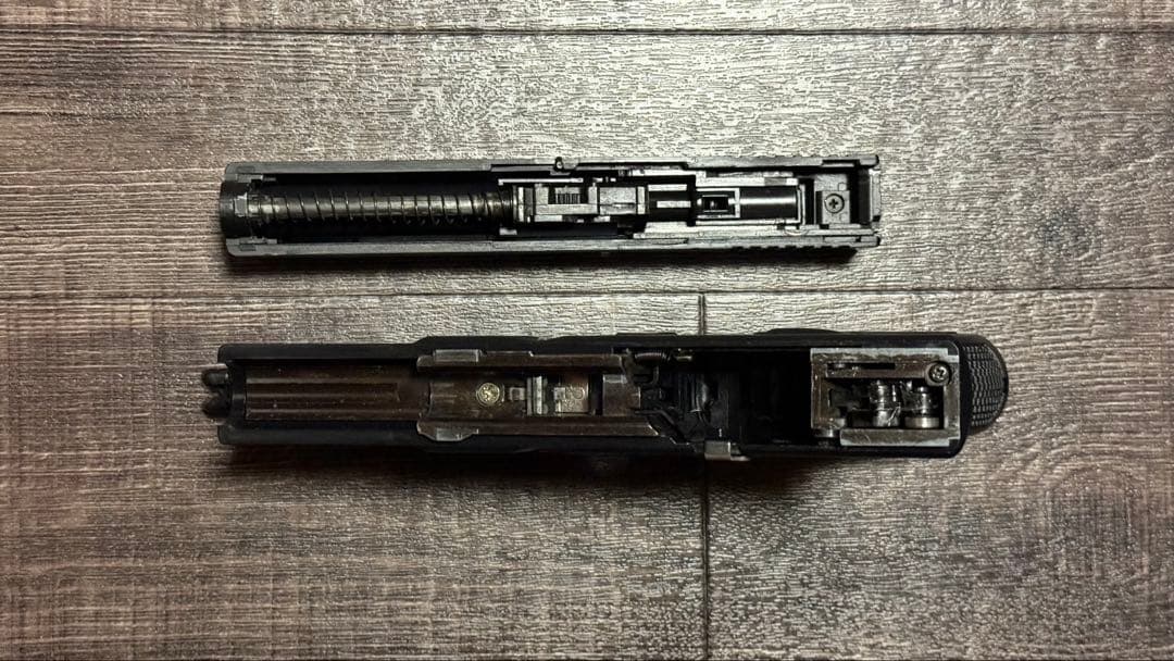 ™️GBB Glock17 廃盤カスタムモデルスライド付き