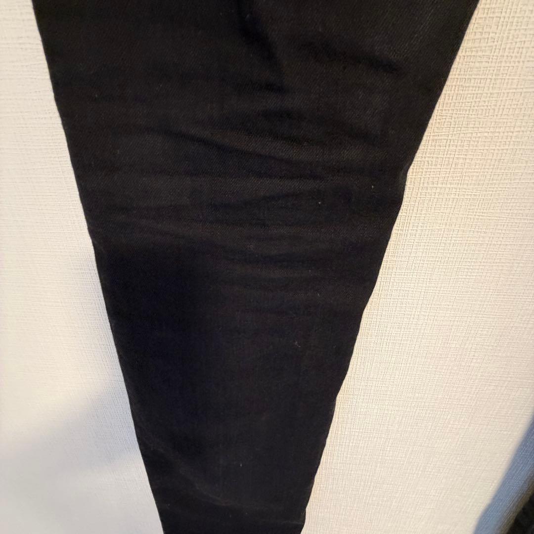 サンローラン ブラックデニムパンツ スリムフィット w33