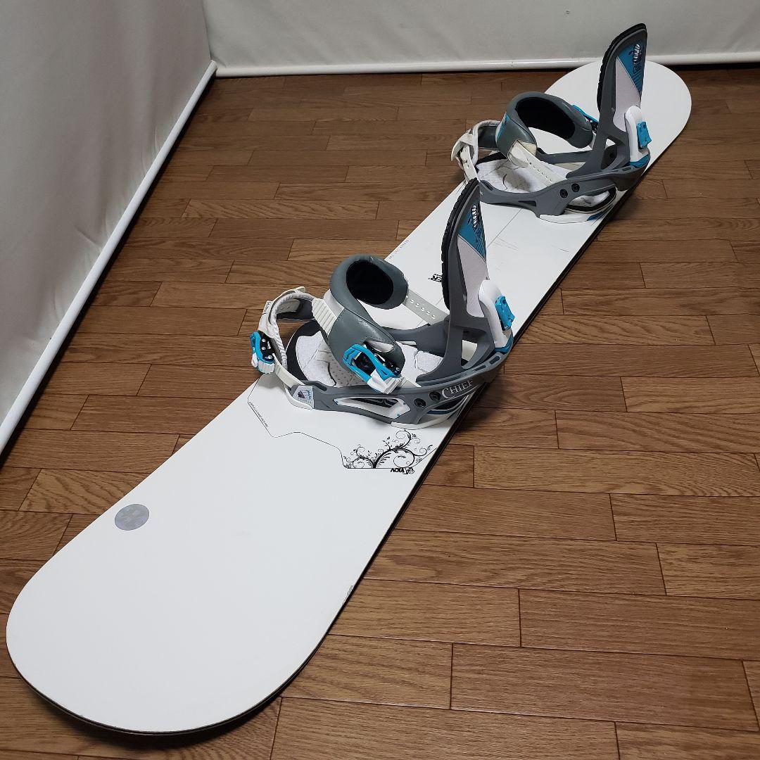 NOVEMBER Artist SALOMON 150cm スノーボードセット